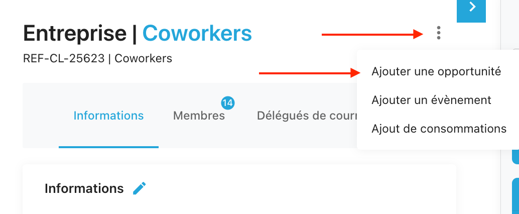 Fiche opportunité commerciale